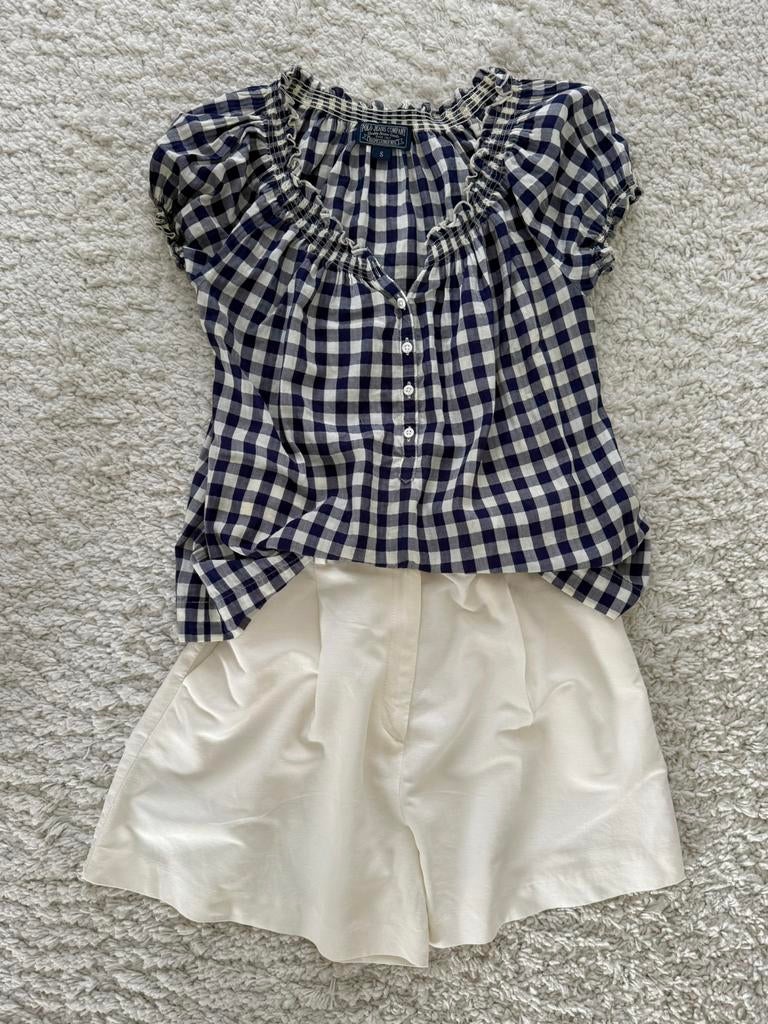 Bloesje Ralph Lauten, Kleding | Dames, Ophalen of Verzenden, Zo goed als nieuw, Maat 36 (S), Blauw