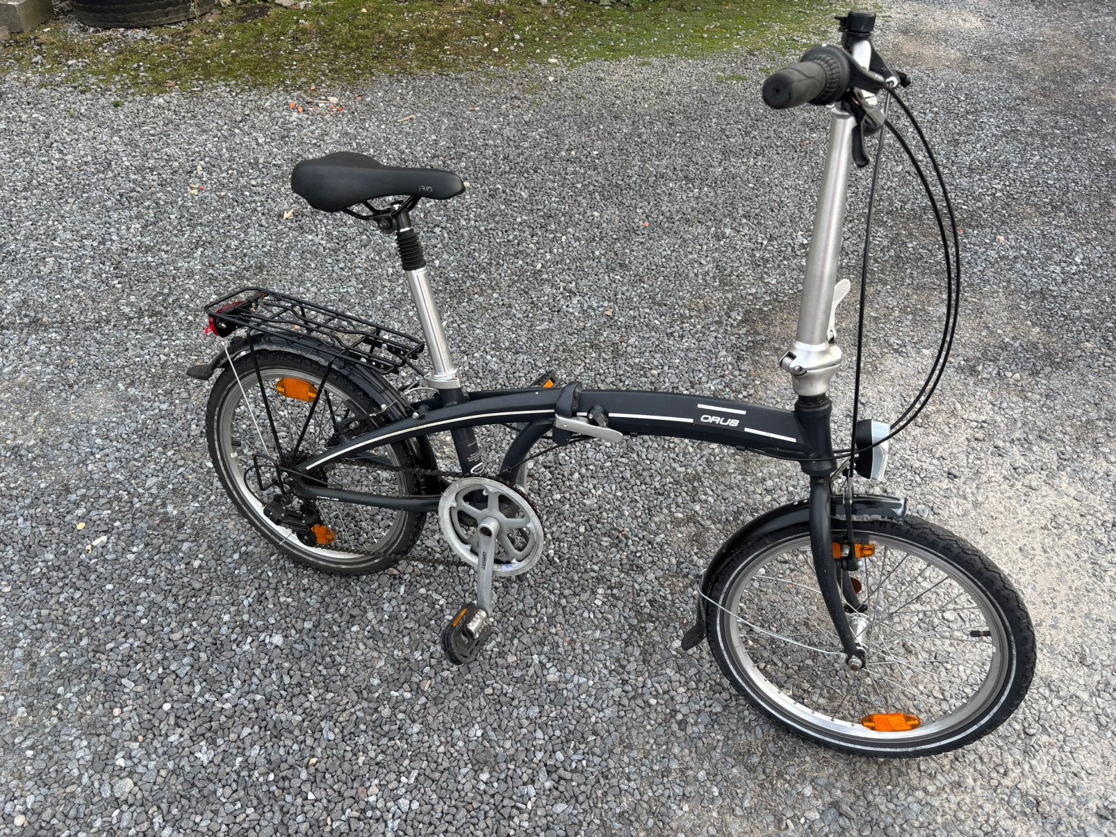 Vouwfiets, Vélos & Vélomoteurs, Enlèvement, Comme neuf, Vitesses