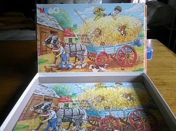 5€ le puzzle: 60P -2X20p -2X25p -3X 56p      TBE, Enlèvement ou Envoi, 10 à 50 pièces, Utilisé, 4 à 6 ans