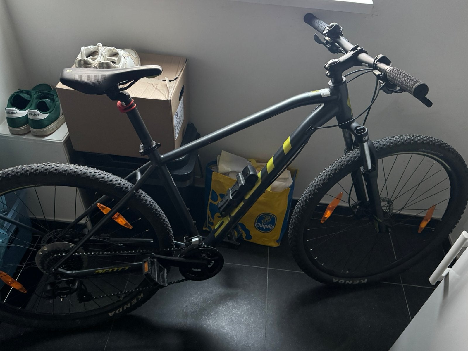 SCOTT Mountainbike MTB – Zwart/Geel –Goed onderhouden fiets, Ophalen, Zo goed als nieuw, Schijfrem, Heren