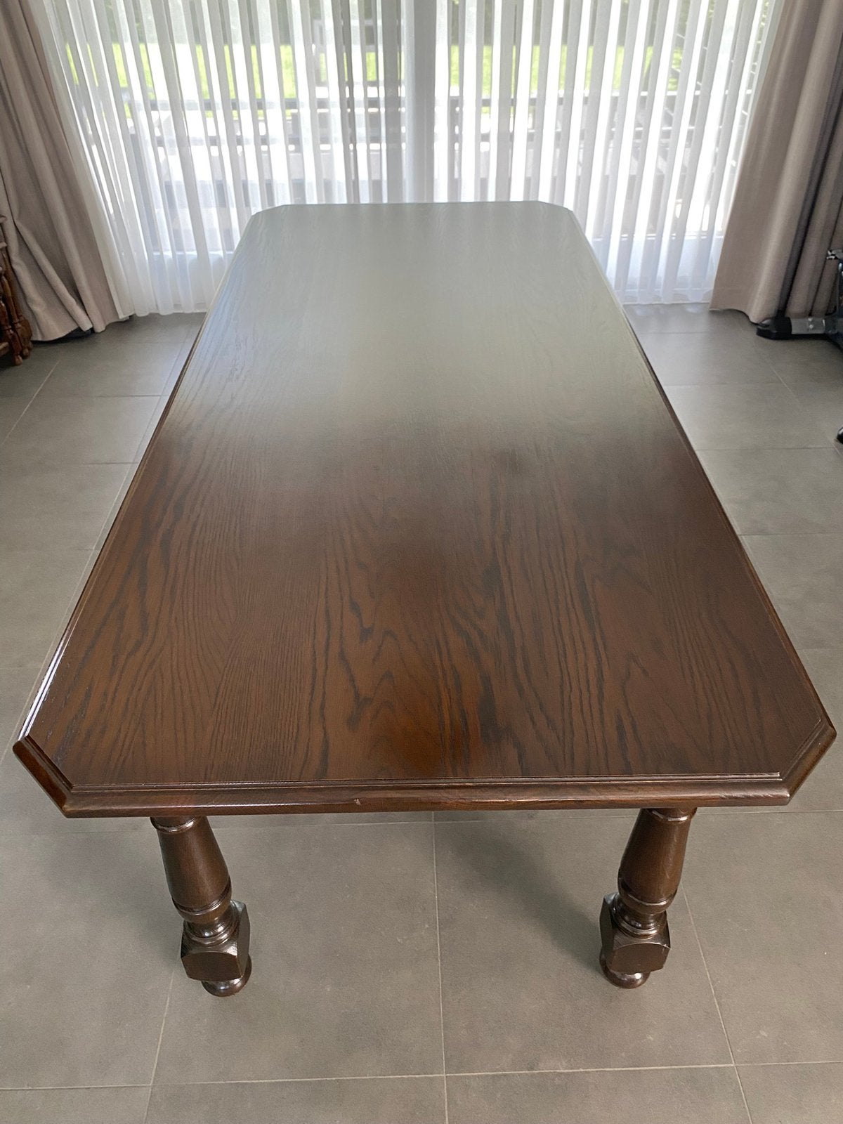 Table en chêne avec 6 chaises, Maison & Meubles, Tables | Tables de salon, 75 cm ou plus, 150 à 200 cm, 100 à 150 cm, Enlèvement
