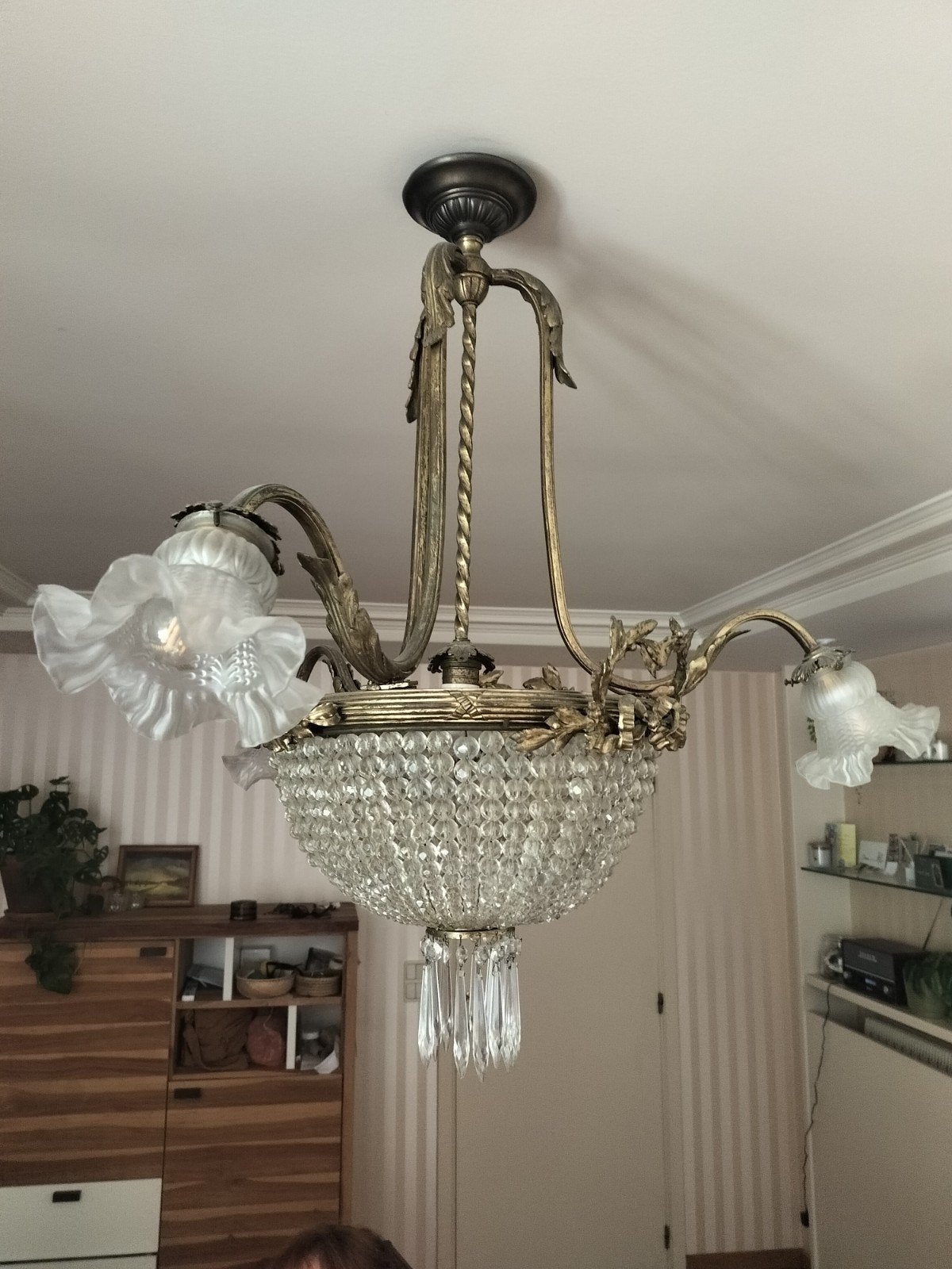 kroonluster, Huis en Inrichting, Lampen | Kroonluchters, Ophalen