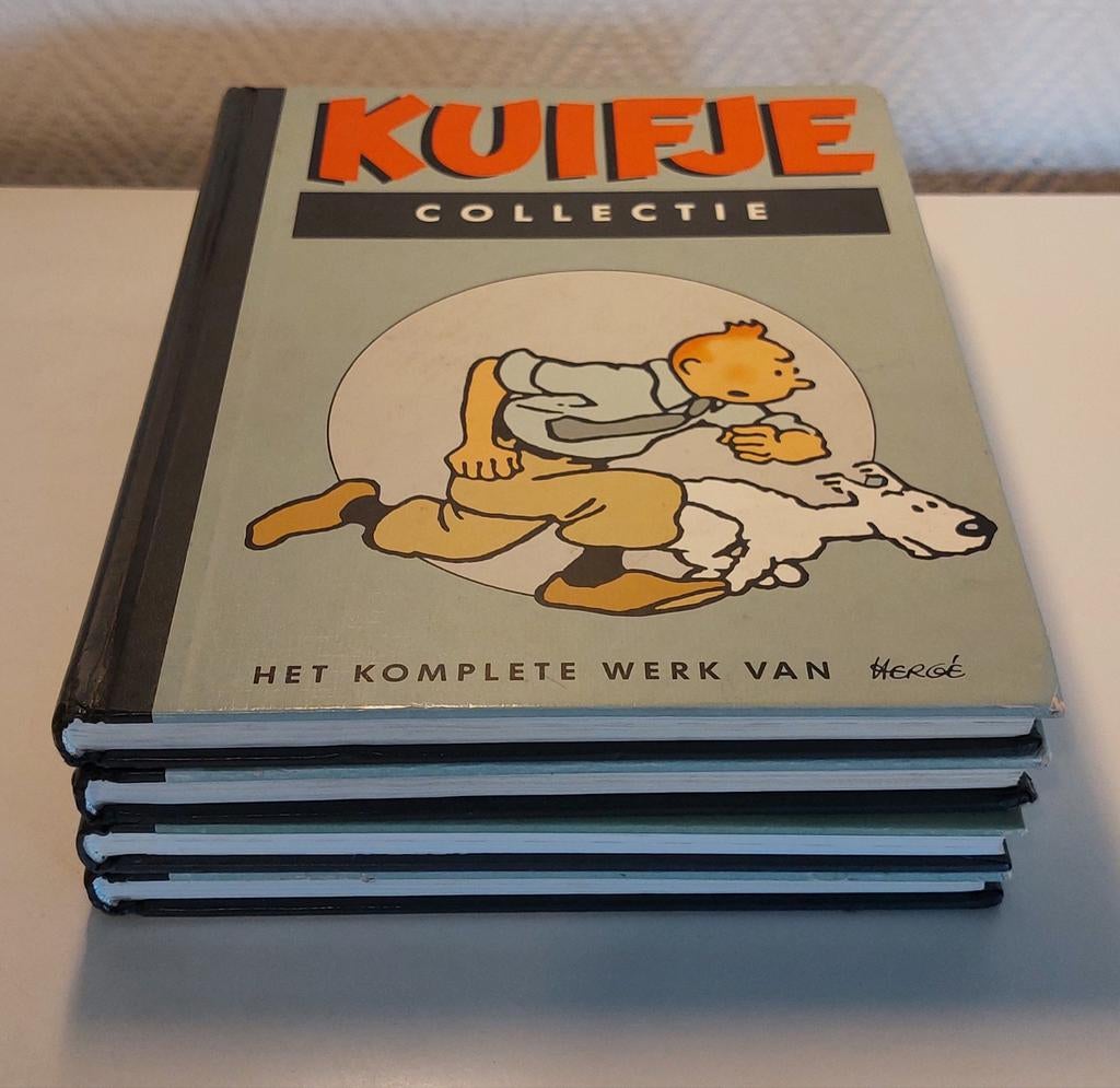 4 Kuifje collectie hardcover boeken, Gelezen, Ophalen of Verzenden, Meerdere stripboeken, Herge