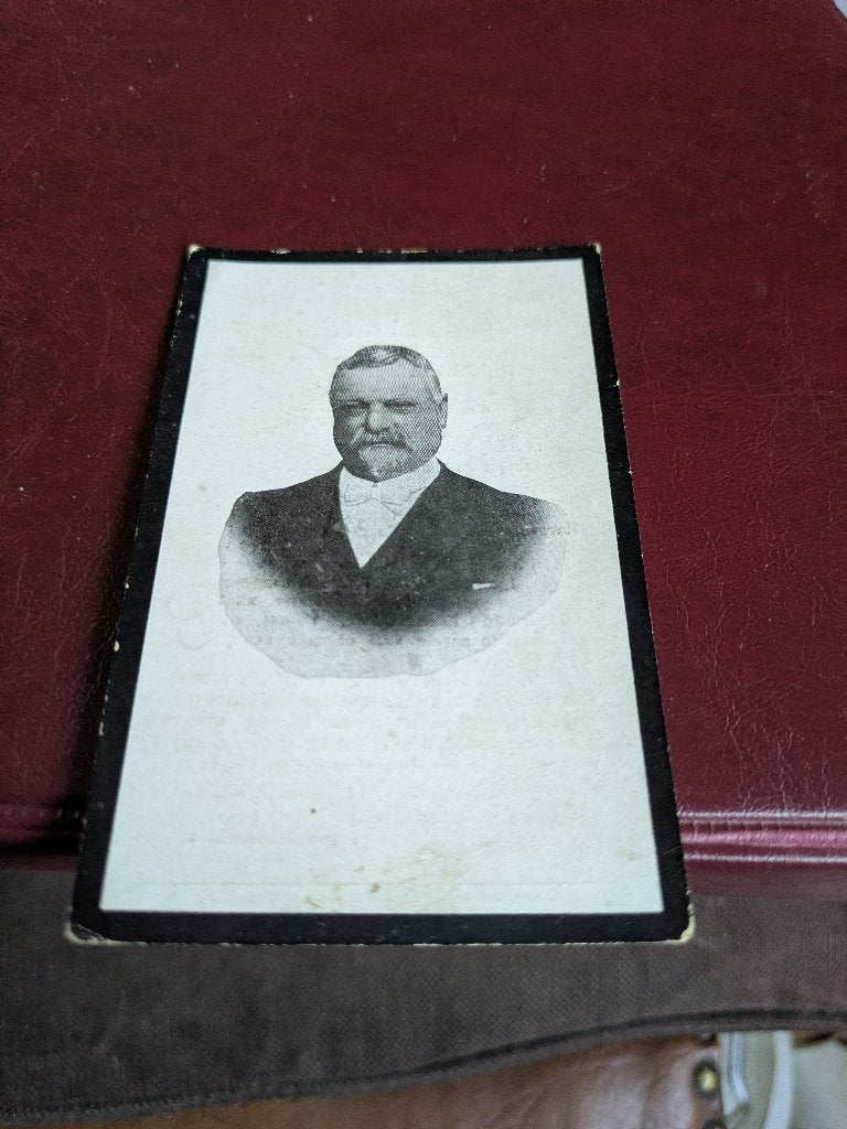 Dp Victor d'huyvetter, Ophalen of Verzenden, Bidprentje