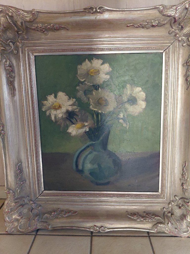 Schilderij met bloemen, Enlèvement, Fleurs