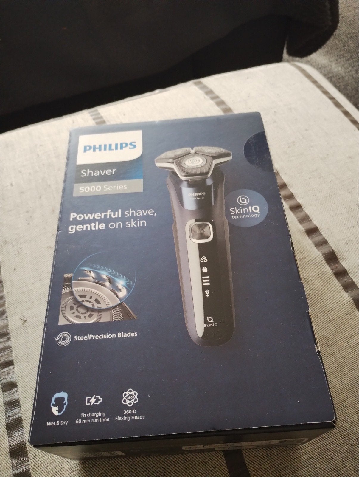Rasoir Philips, série 5000, Enlèvement