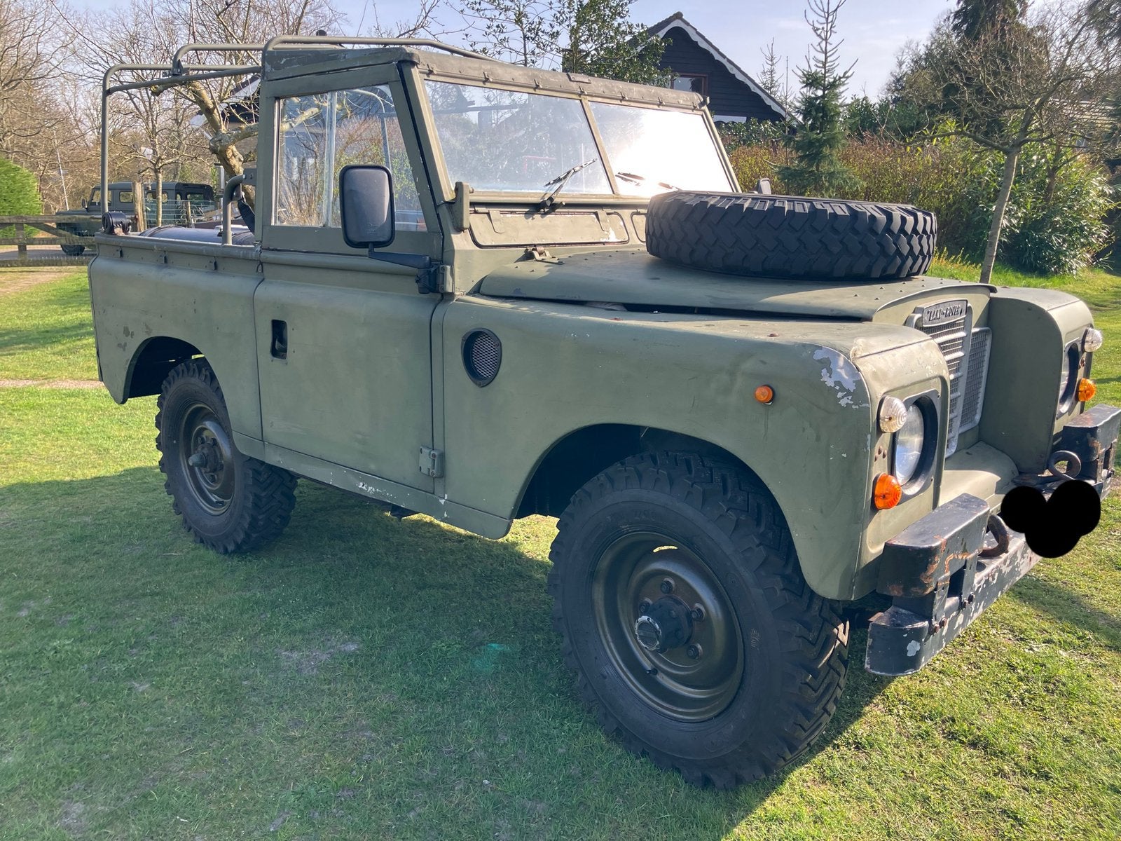 Originele Landrover series 88, 4x4 uit 1975 gas/benzine!, Autos, Achat, Particulier, 4x4, Essence