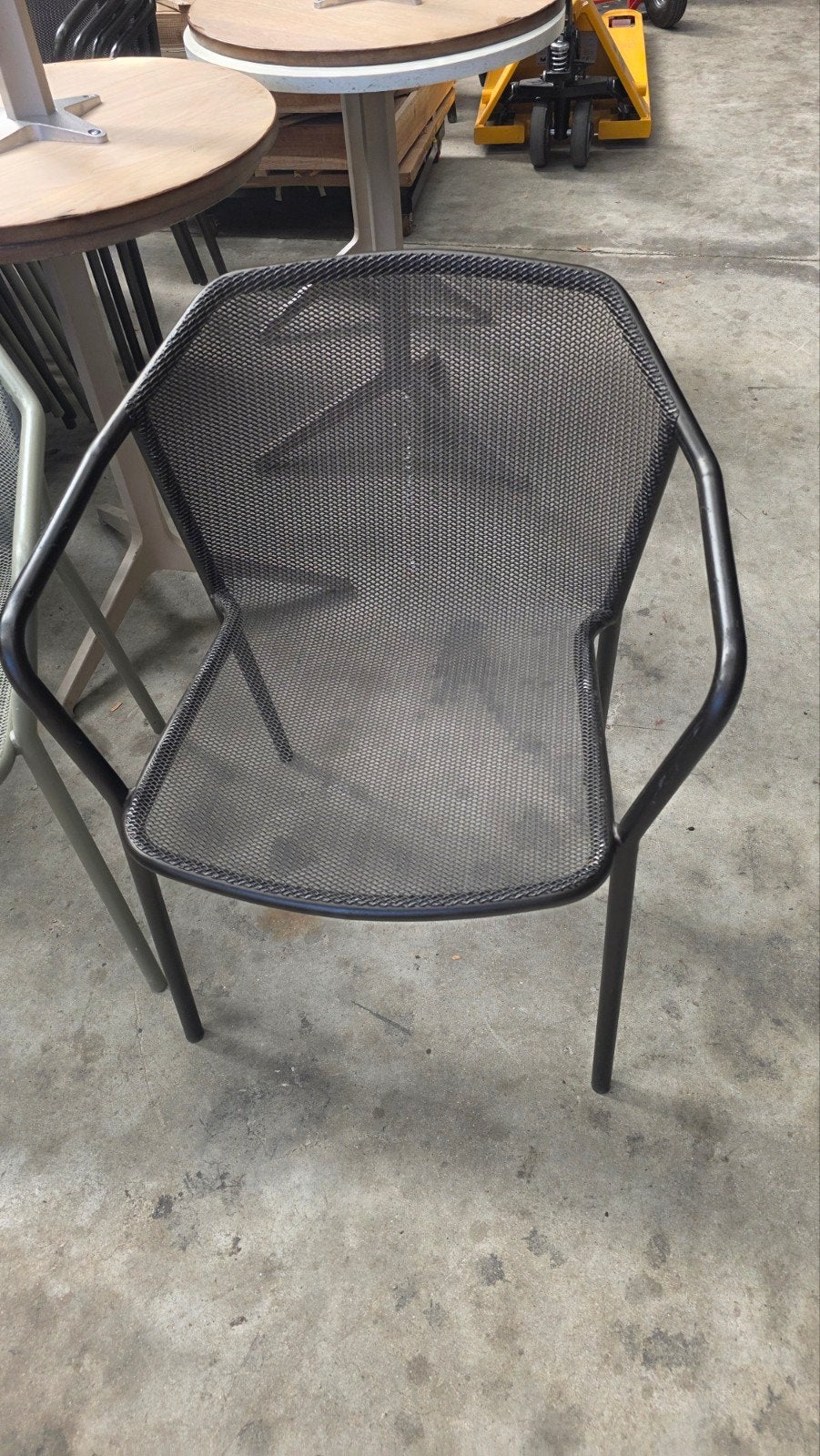 20x terrasstoelen metaal stapelbaar horeca tuin cafe bar, Ophalen of Verzenden