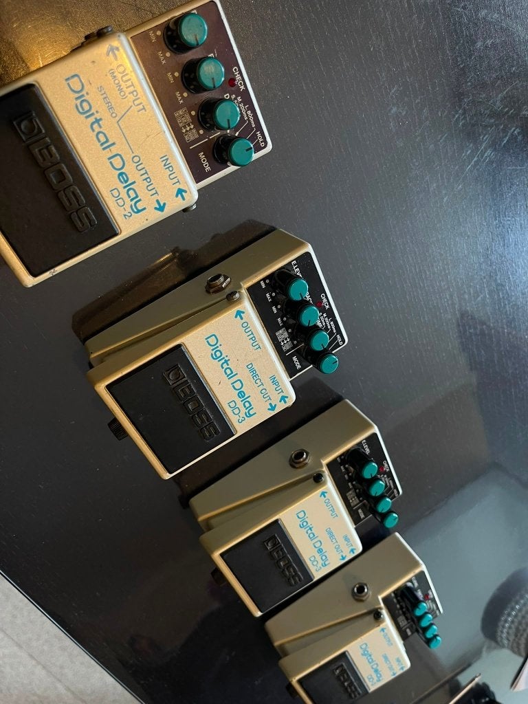 Boss DD 2 et DD3 Long Chip également (comme DD2)., Musique & Instruments, Enlèvement ou Envoi, Utilisé, Delay ou Écho