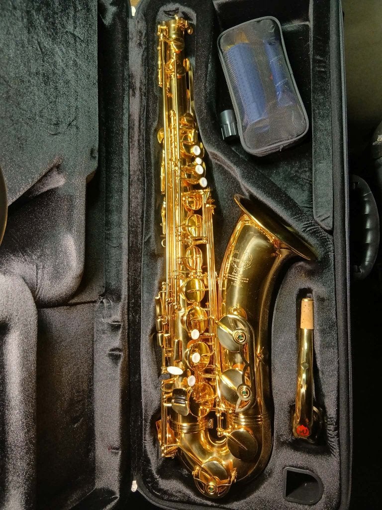 saxophone ténor WEISSENBERG, Musique & Instruments, Enlèvement, Neuf, Ténor, Avec valise