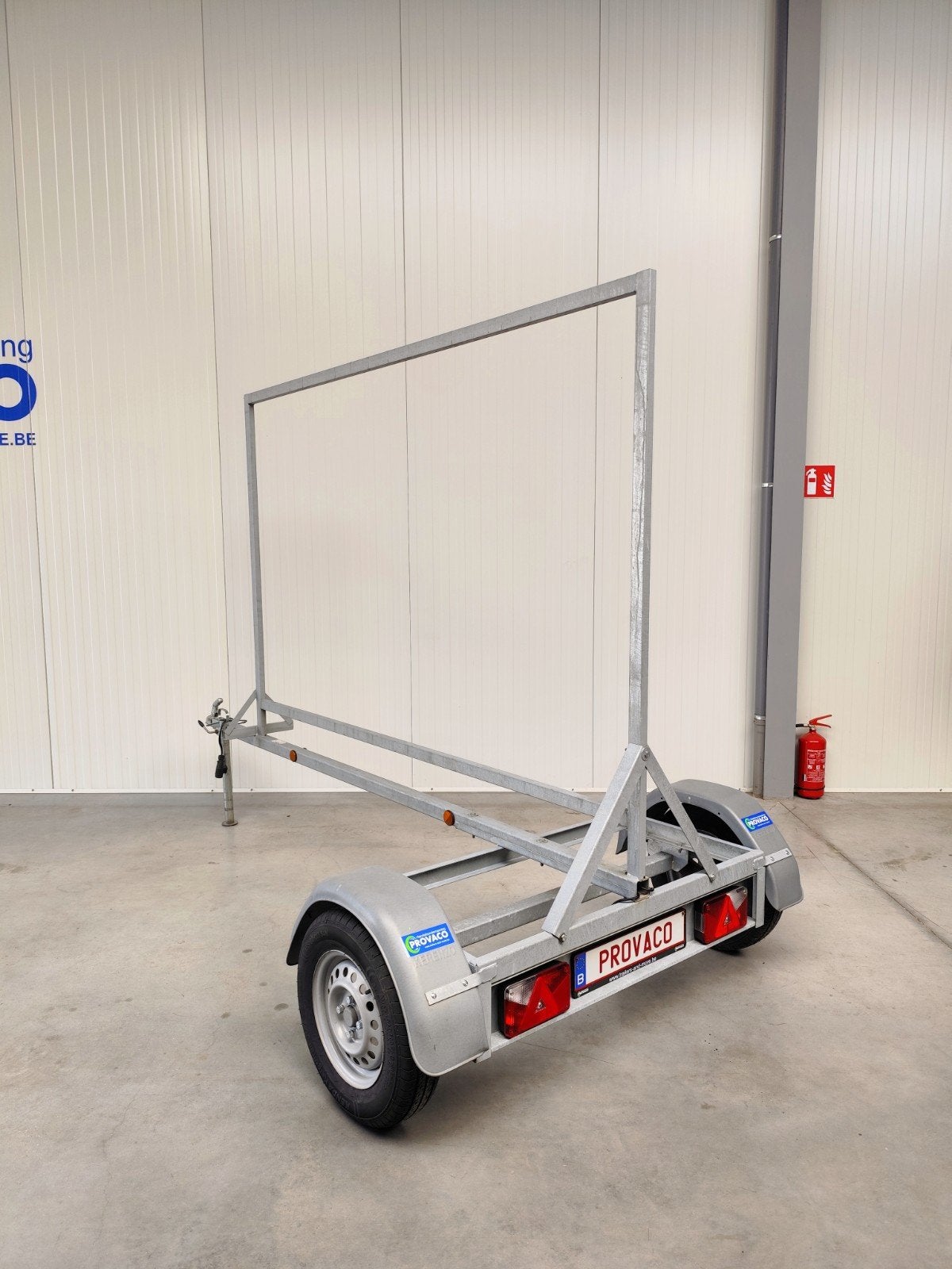reclameaanhanger • publiciteitswagen