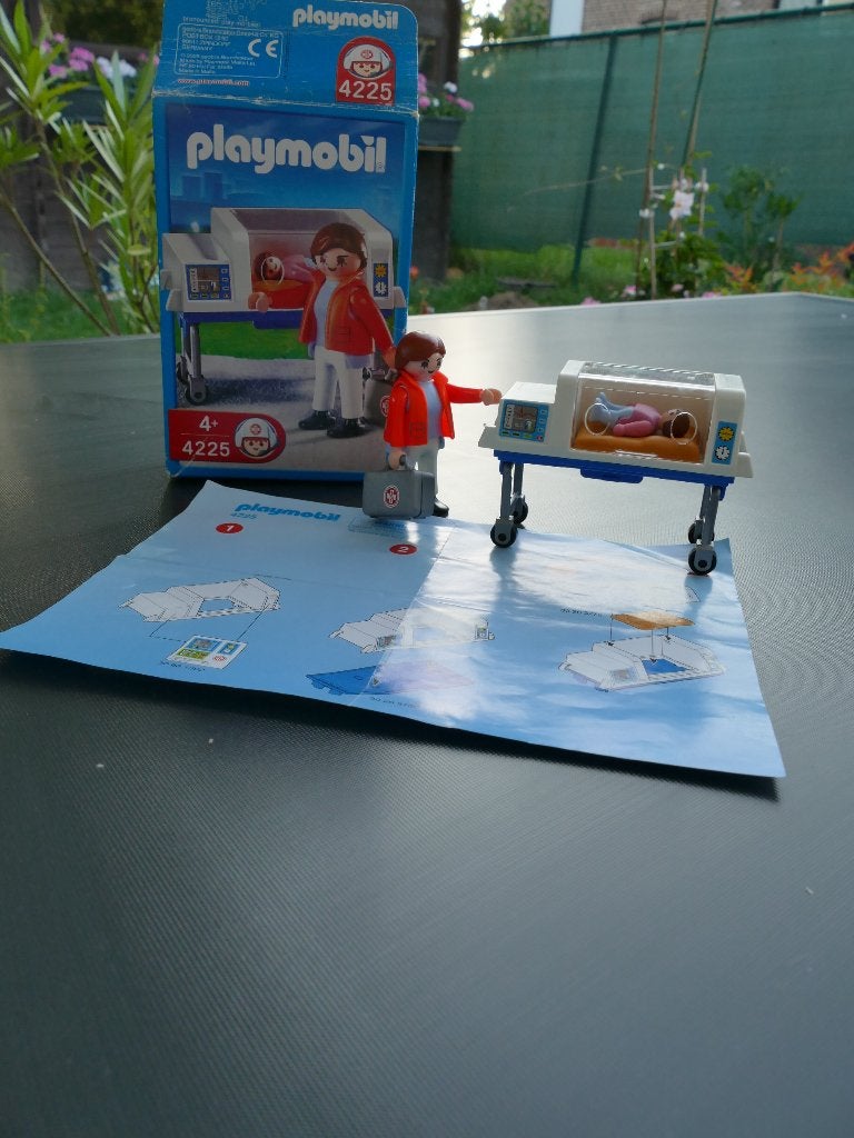 speelgoed-playmobil 4225 - compleet, Kinderen en Baby's, Speelgoed | Playmobil, Zo goed als nieuw, Complete set, Figuren, City life