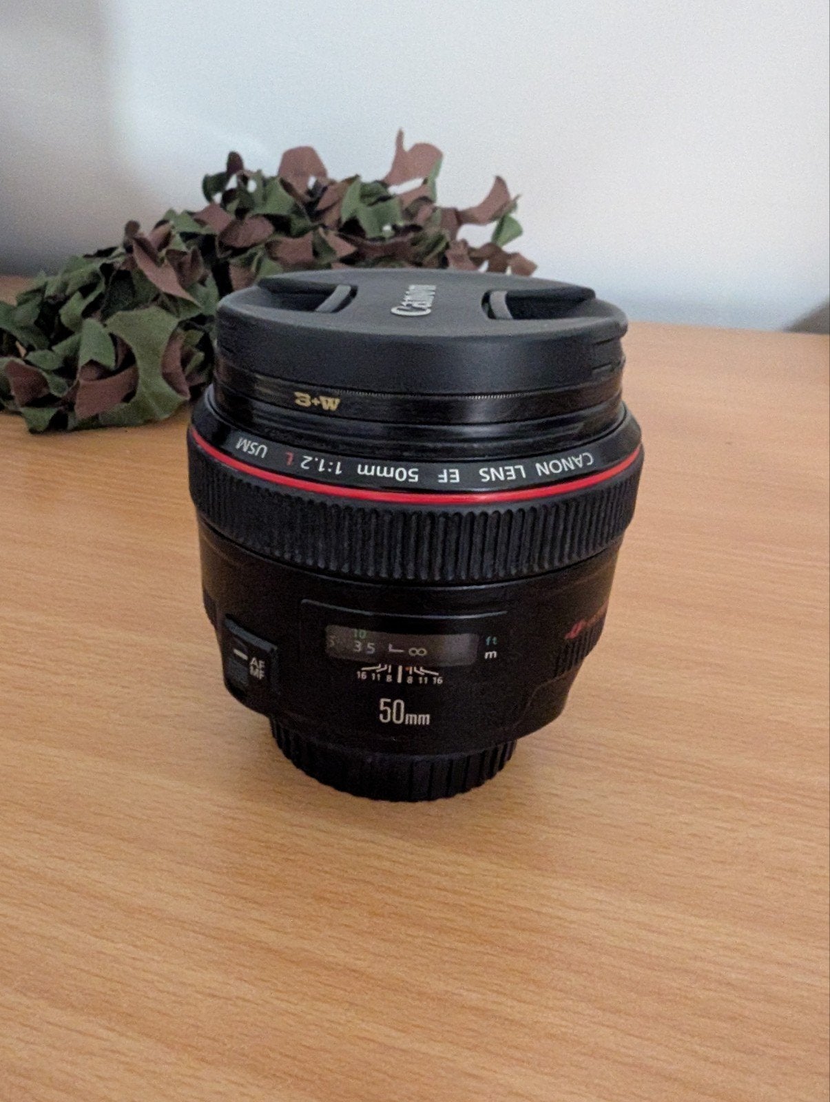Canon EF50 f1.2, TV, Hi-fi & Vidéo, Lentille standard, Comme neuf, 50 mm, Autofocus