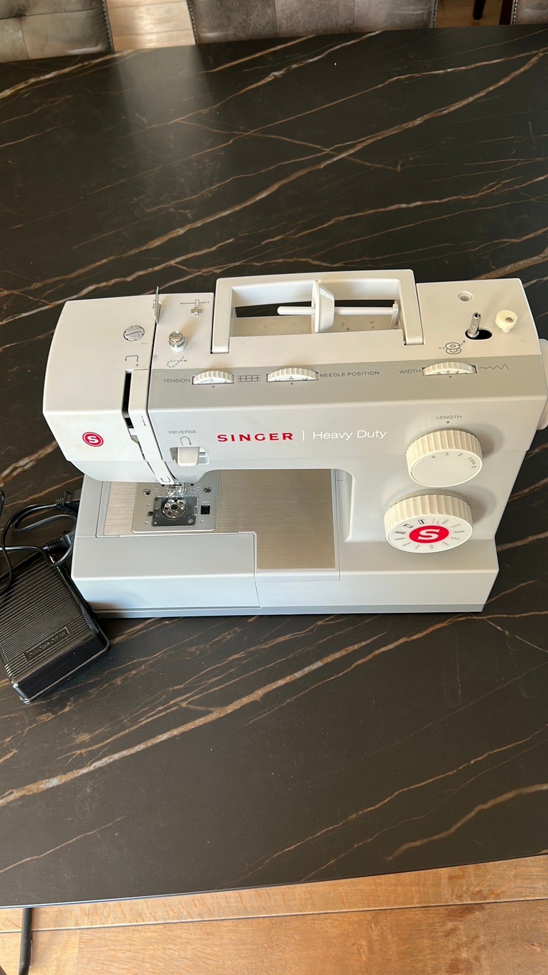 Naaimachine Singer, Hobby en Vrije tijd, Naaimachines en Toebehoren, Verzenden, Zo goed als nieuw, Naaimachine, Singer