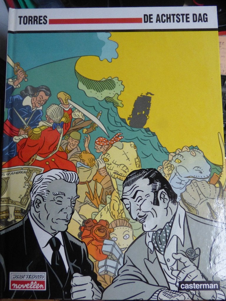 de achtste dag ,   wordt vervolgd novellen, Enlèvement ou Envoi