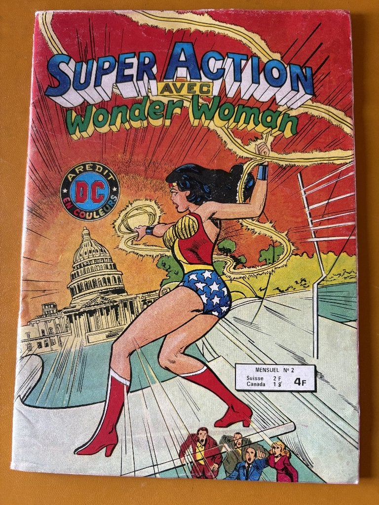 Wonder Woman ( Aredit ) 2 Volumes, Livres, Plusieurs BD, Enlèvement ou Envoi, Utilisé, Divers auteurs