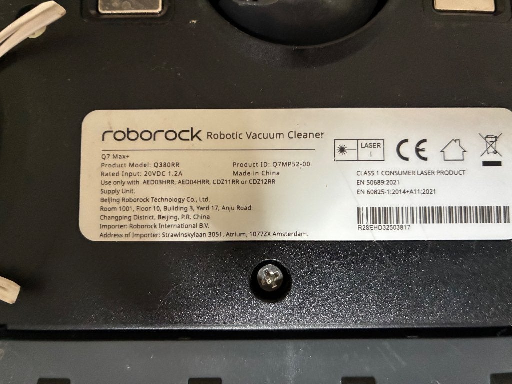 Roborock Q7 Max, Electroménager, Aspirateurs, Comme neuf, Aspirateur robot, Autres marques, 1600 à 2000 watts, Vidage automatique