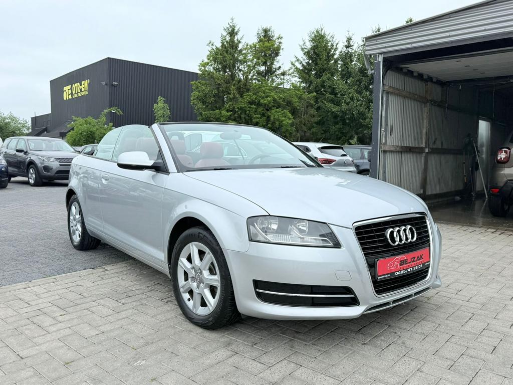 Audi A3 Cabrio 1.2TFSI 1j garantie Rood interieur nette staa, Autos, Audi, Rouge, Euro 5, Achat, Entreprise