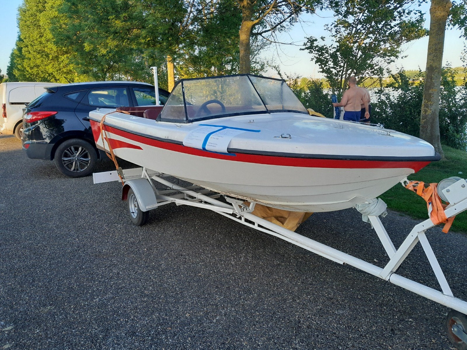 Speedbootje zonder trailer opknapper, Watersport en Boten, Ophalen