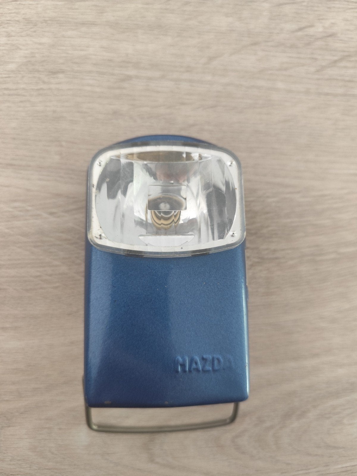 Lampe de Poche Vintage MAZDA Bleue en Métal – Années 60/70, Enlèvement ou Envoi