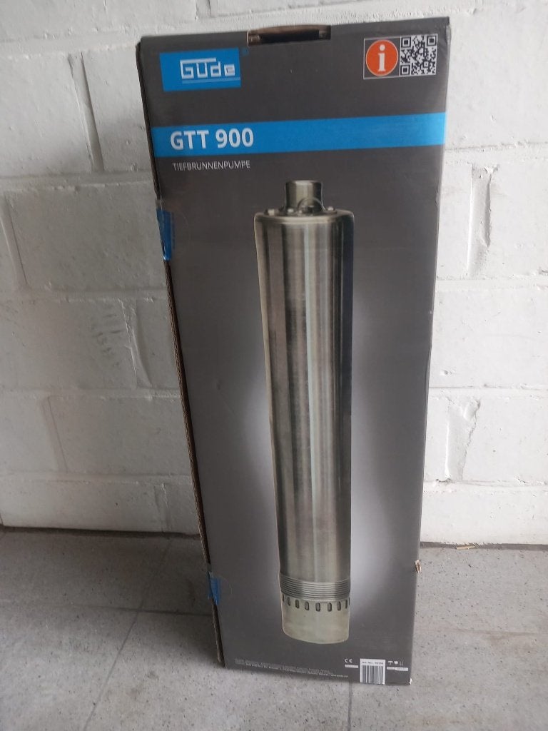 Nieuwe bronpomp GTT 900, 4500l/h, Jardin & Terrasse, Enlèvement, Neuf, Électrique, Pompe de forage