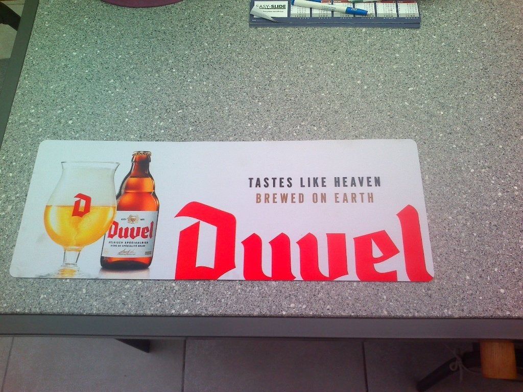Nieuw Duvel toogmatje., Ophalen of Verzenden, Nieuw, Overige typen, Duvel
