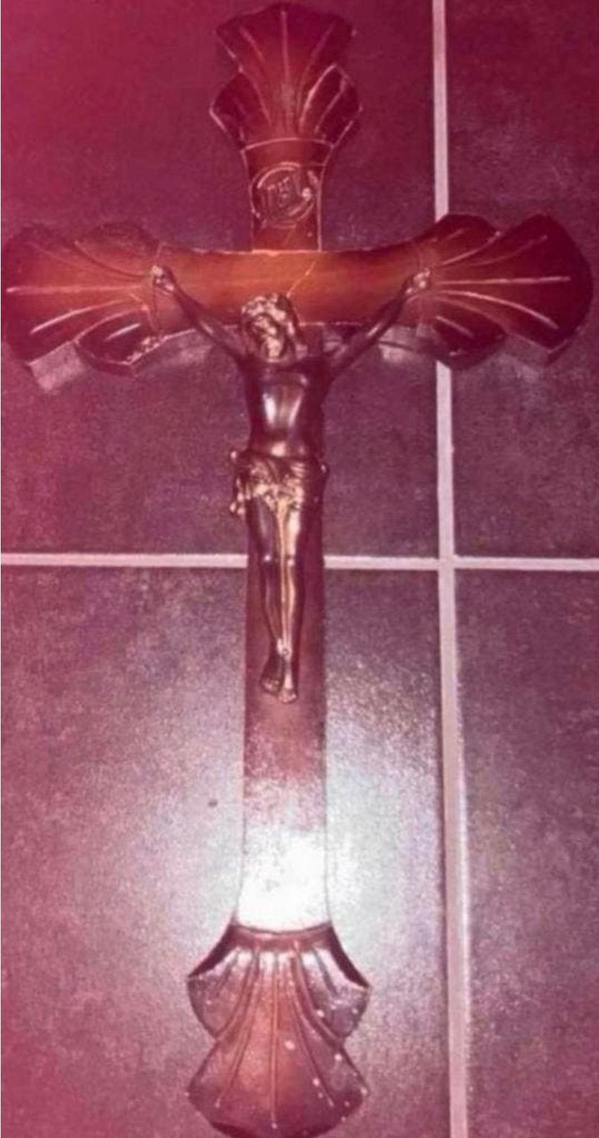 CRUCIFIX ANTIEK! MOOI !! LENGTE 60 centimeter…, Ophalen of Verzenden