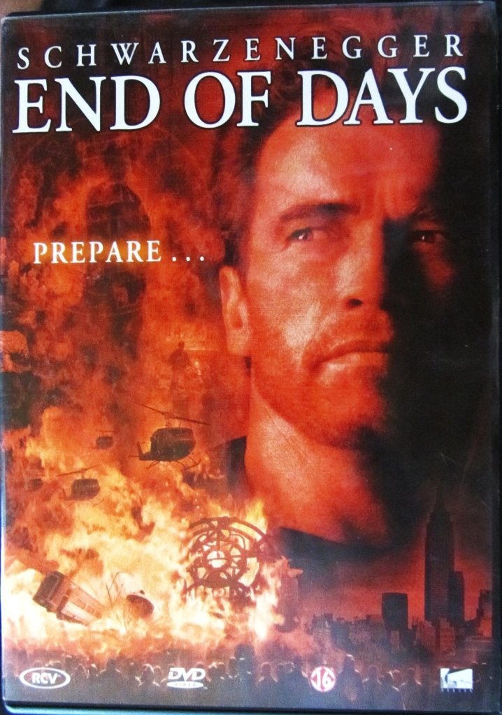 DVD ACTIE- END OF DAYS (ARNOLD SCHWARTZENEGGER), Enlèvement ou Envoi, Anglais, Tous les âges, Thriller d'action