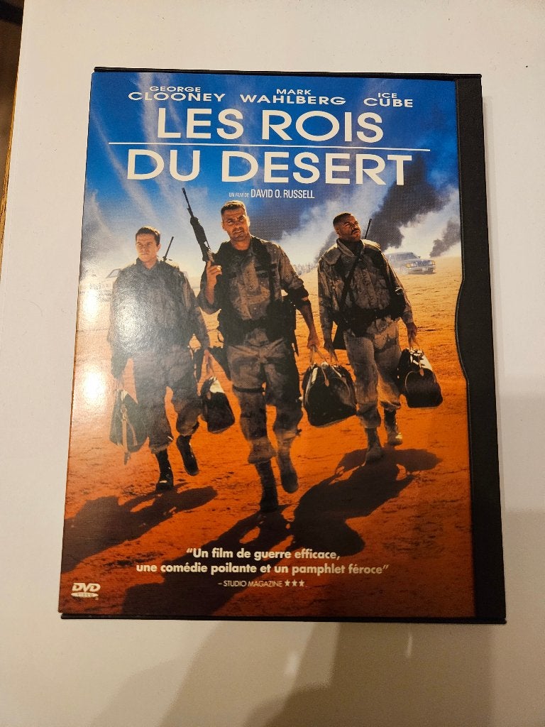 Les Rois du Désert (Three Kings) DVD, Cd's en Dvd's, Alle leeftijden, Nederlands, Zo goed als nieuw, Actiekomedie