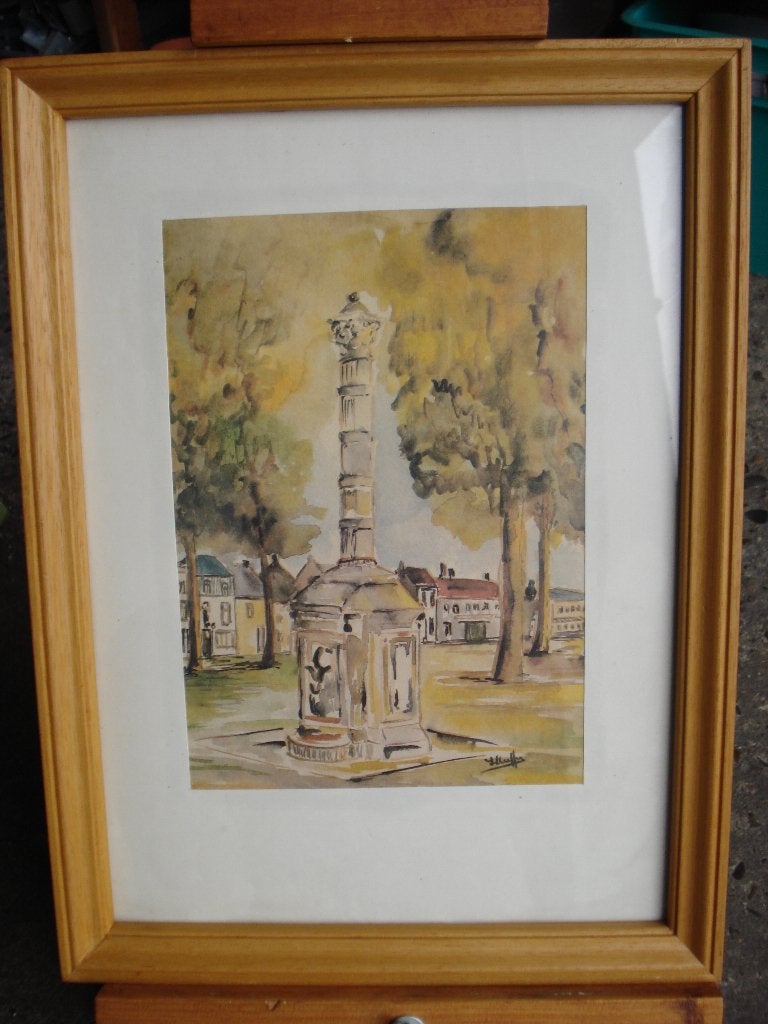 Aquarel, Antiek en Kunst, Ophalen