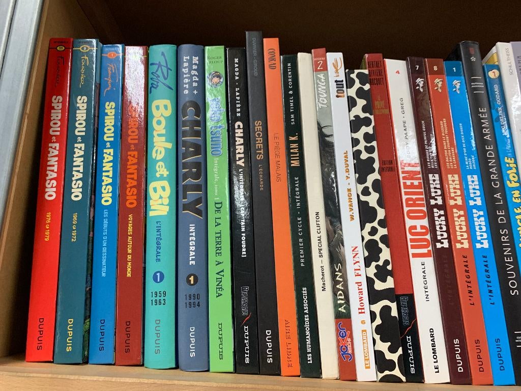 Déstockage BD intégrales à 10 euros, grand choix, TBE., Ophalen