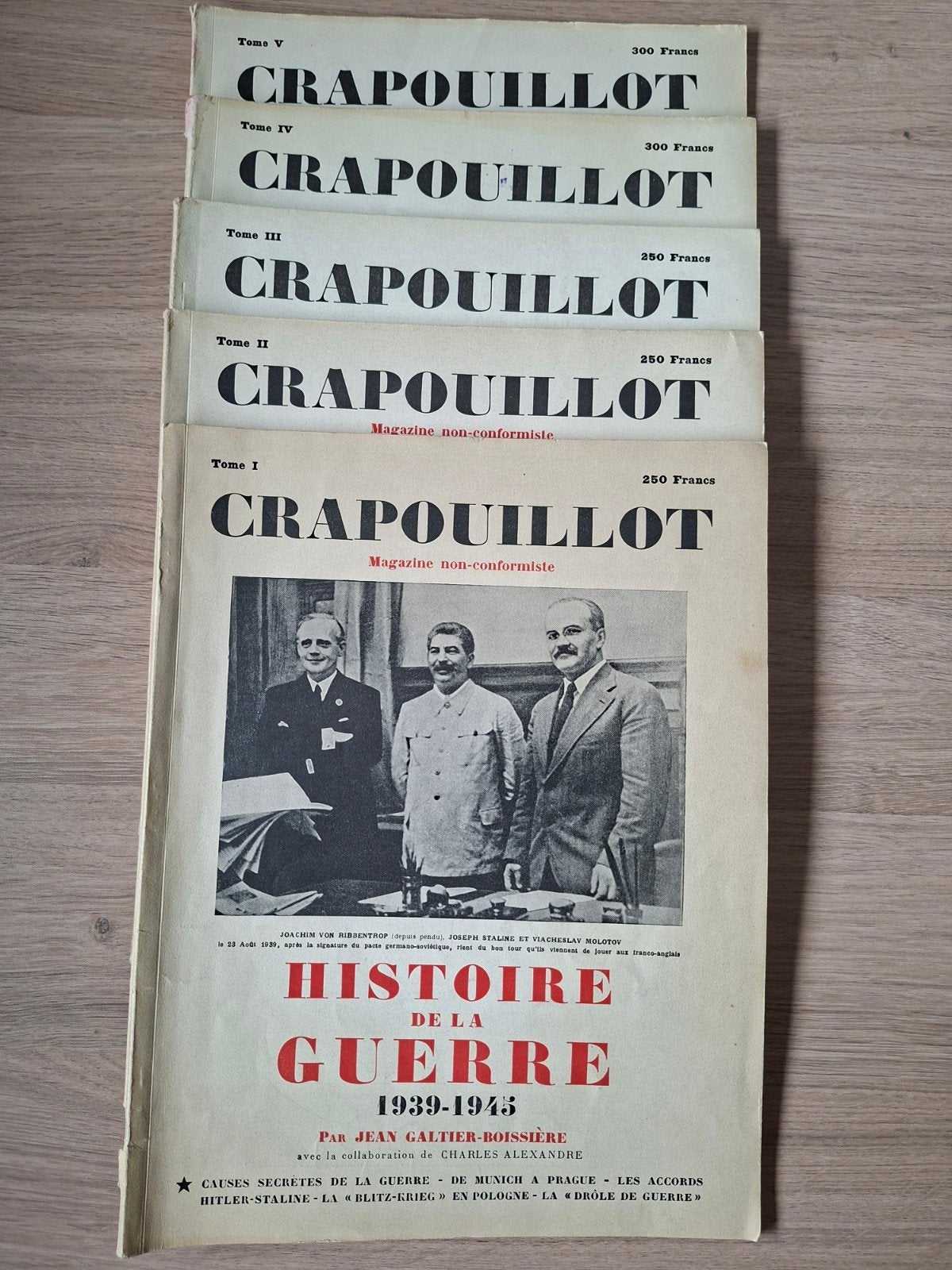 ancien magazine sur la Seconde Guerre mondiale (série complè, Antiquités & Art, Enlèvement ou Envoi