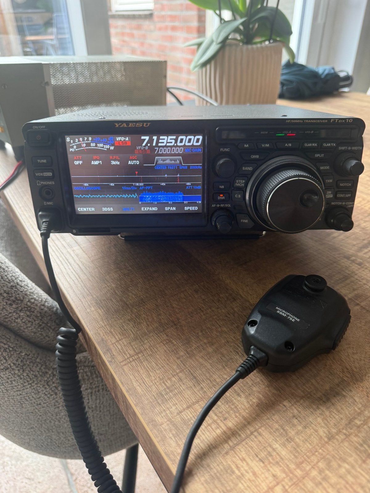 Yaesu FTdx 10 compleet in doos nieuwstaat, Enlèvement, Comme neuf, Émetteur et Récepteur