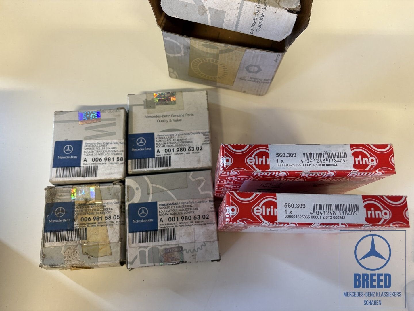 NOS wiellagerset L+R voor Mercedes-Benz W601 W602 W611 T1 TN, -, Nieuw, Ophalen of Verzenden, -
