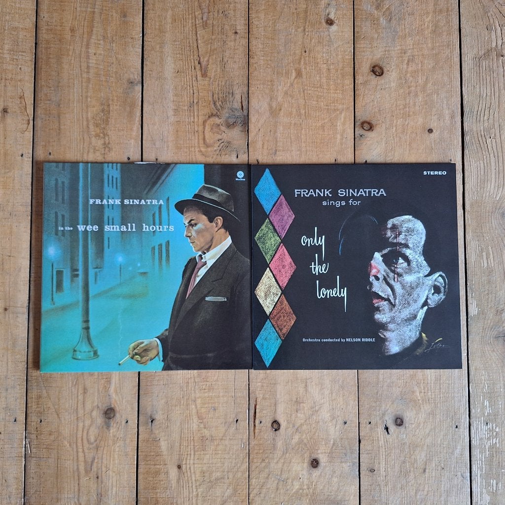 Lot de 2 LP de Frank Sinatra - 12 EUR, CD & DVD, Vinyles | Jazz & Blues, Comme neuf, Jazz, 1940 à 1960, 12 pouces, Enlèvement ou Envoi