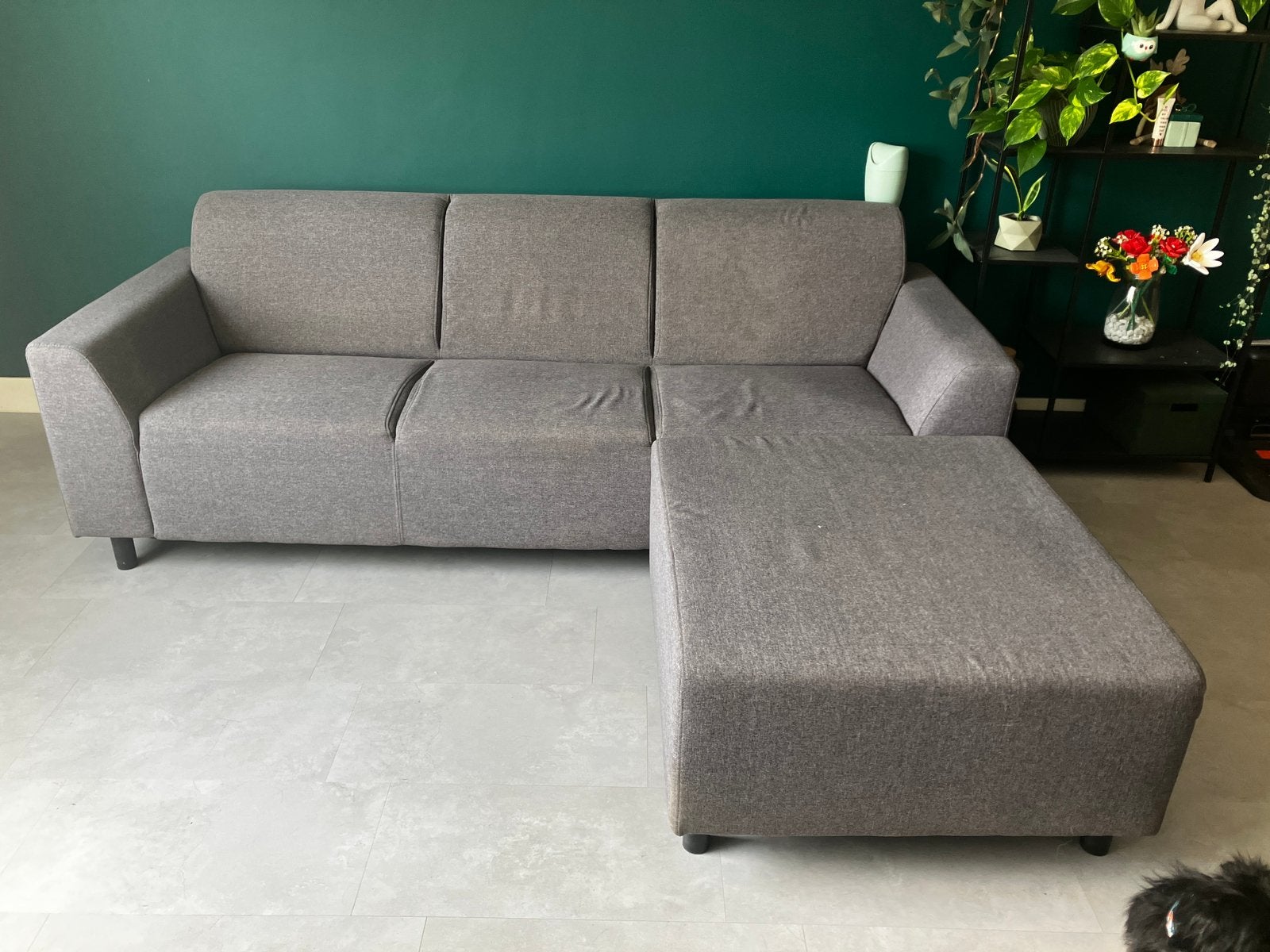 Zetel, Huis en Inrichting, Ophalen, Gebruikt, Stof