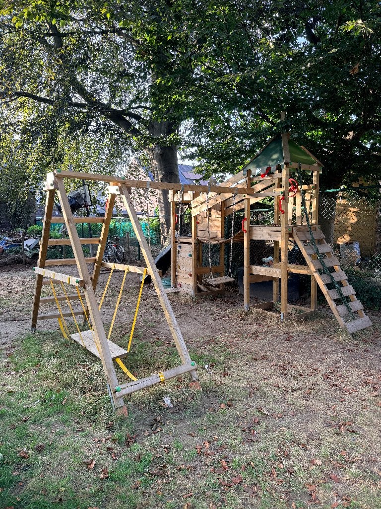 buitenspeeltuin, Ophalen, Gebruikt, Schommel