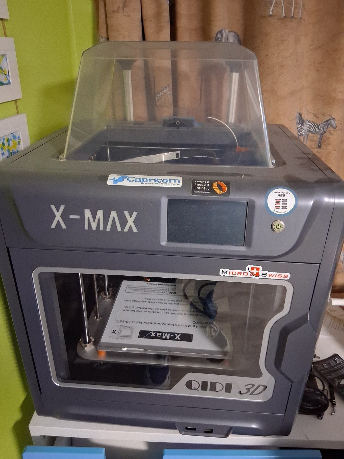 qidi  3d  x max, Ophalen