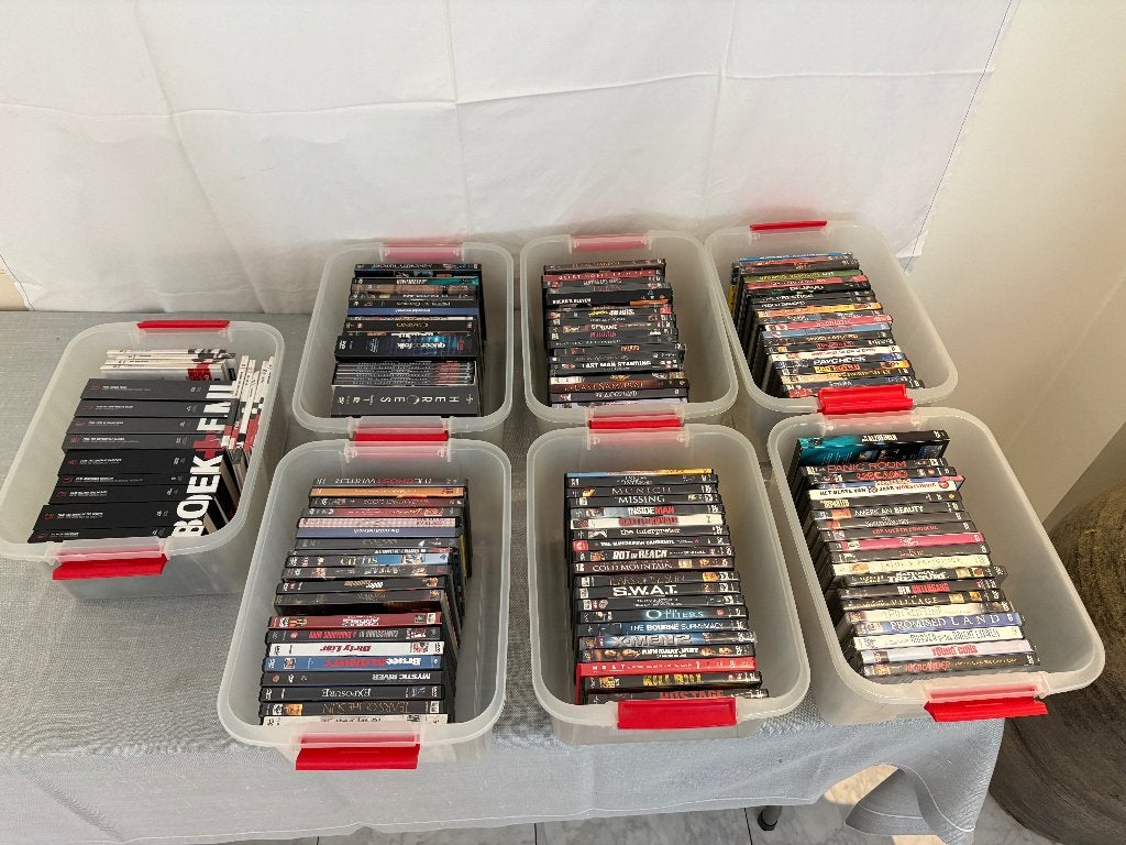 DVD-collectie 140  DVD's, Alle leeftijden, Ophalen, Zo goed als nieuw, Overige genres