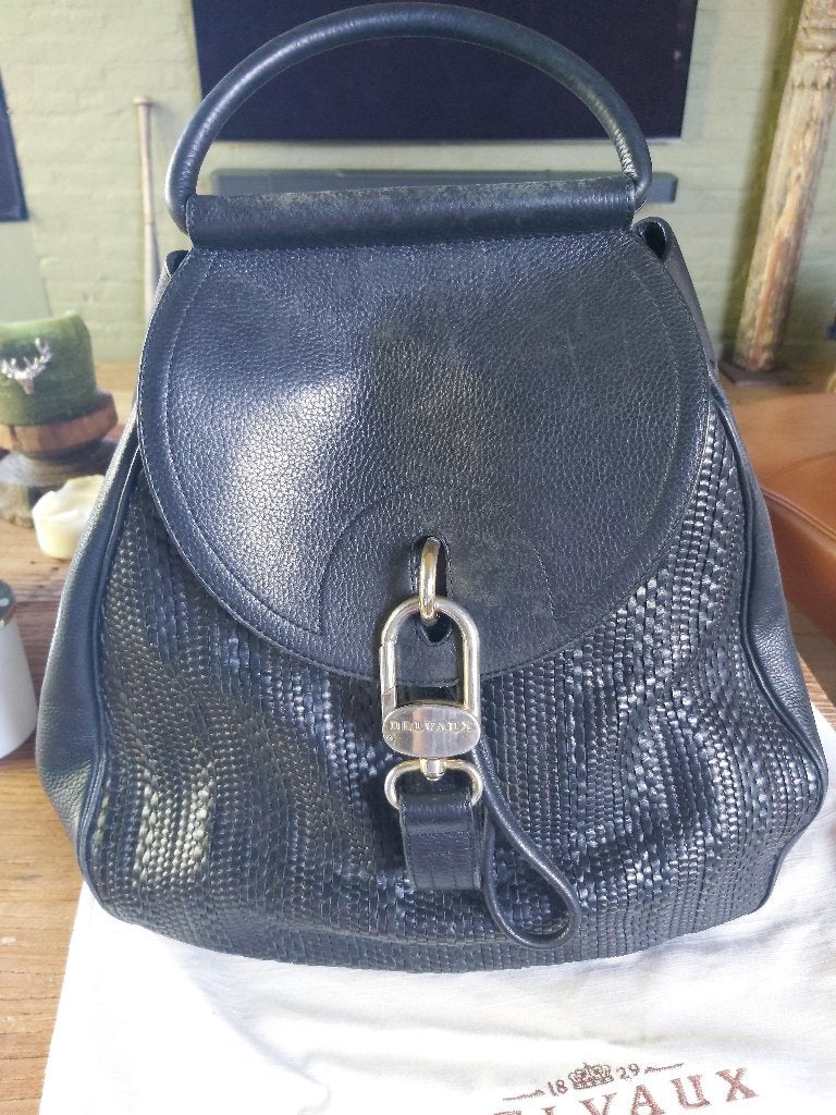 Delvaux, Ophalen, Zo goed als nieuw, Zwart, Overige typen