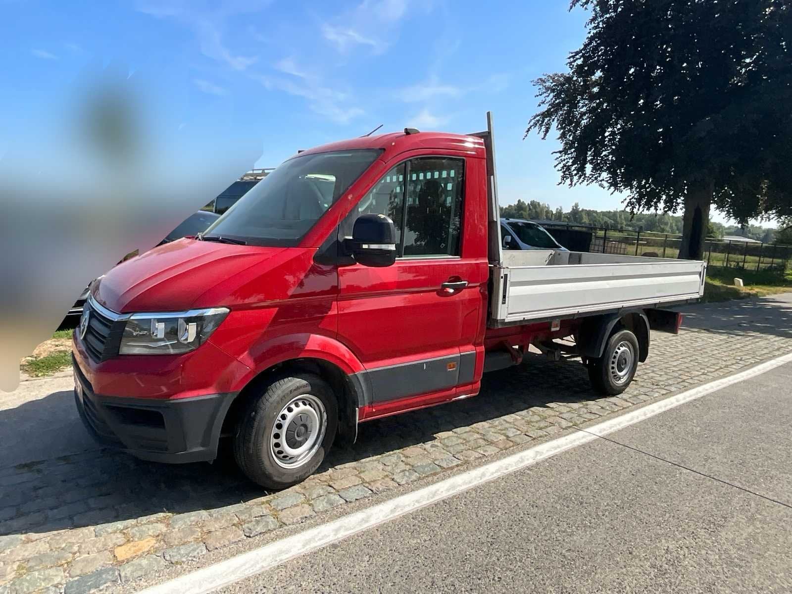 2019 Volkswagen - Crafter pick-up (open laadbak) - Bedrijfsw, Auto's, Bestelwagens en Lichte vracht, Bedrijf, Volkswagen, Overige brandstoffen