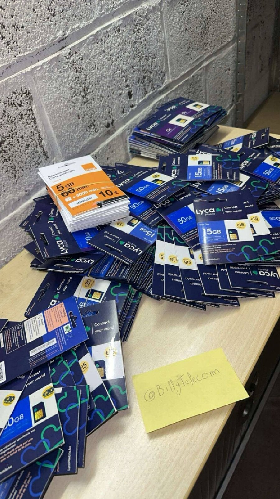 Carte Sim Lycamobile, Télécoms, Enlèvement, Carte Sim