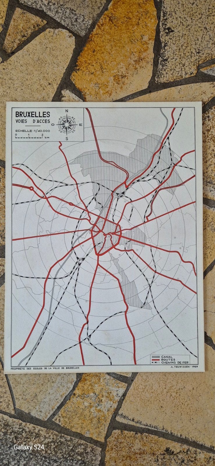 plan de Bruxelles, Enlèvement