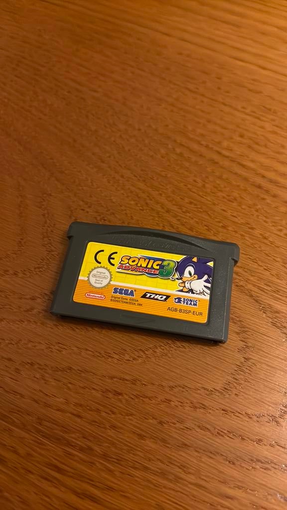 Sonic Advance 3 GB, Games en Spelcomputers, Games | Nintendo Game Boy, 1 speler, Ophalen of Verzenden, Gebruikt, Platform