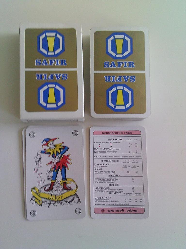 Speelkaarten bieren Safir ., Ophalen of Verzenden, Speelkaart(en)