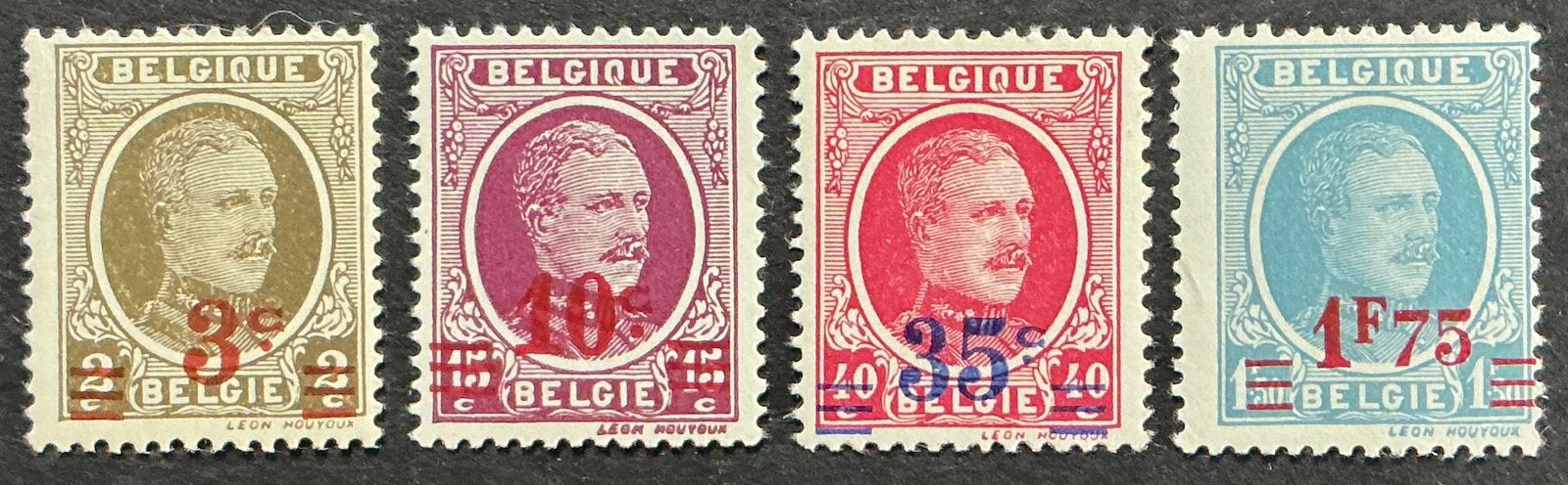 LOT 759. COB : 245-Cu.246-Cu.247-Cu.248-Cu. MNH., Neuf, Enlèvement ou Envoi, Non oblitéré, Gomme originale