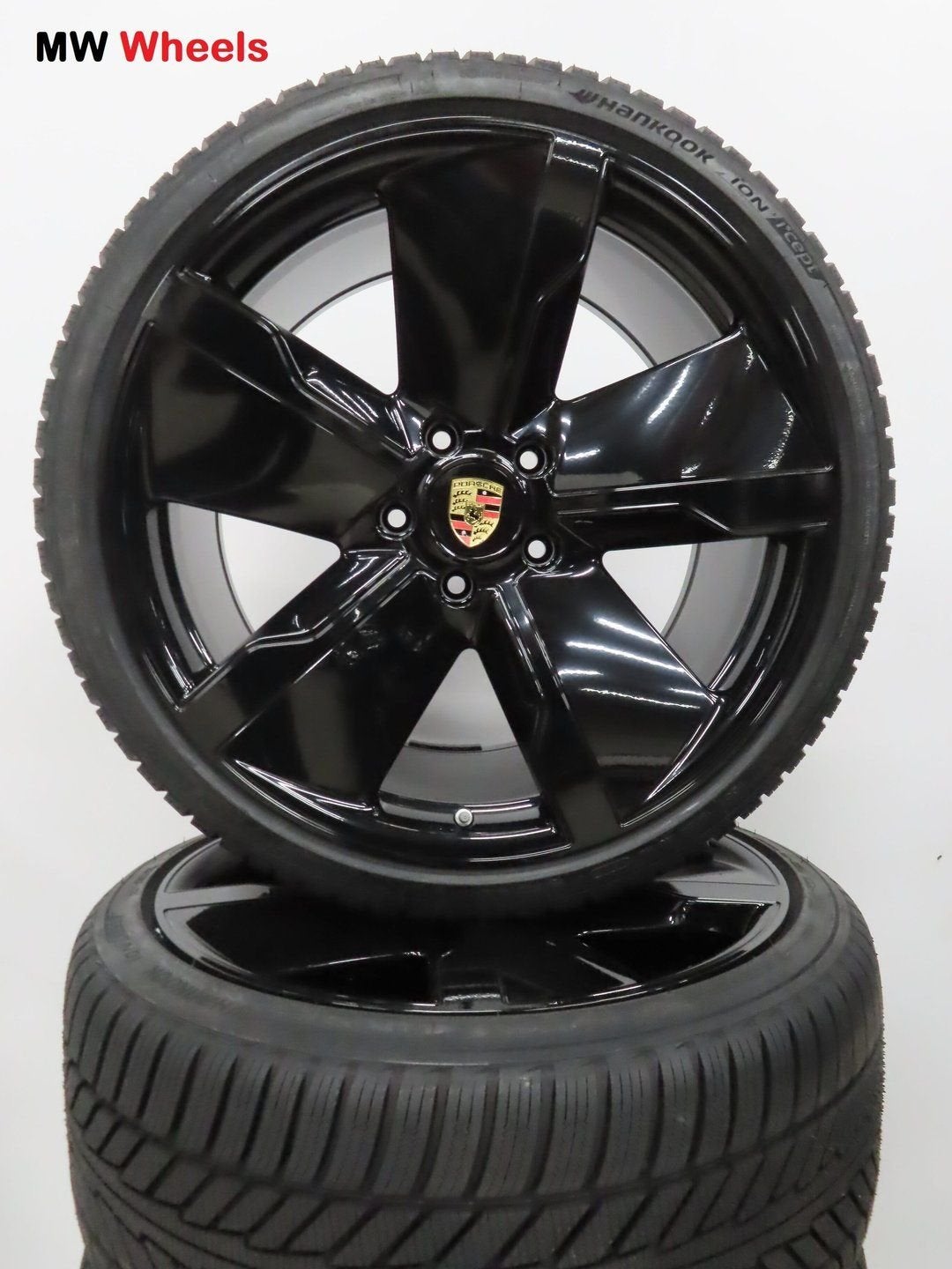 Porsche Origineel Taycan 21 inch velgen winterbanden nieuw, Neuf, Pneus et Jantes, Pneus hiver, -