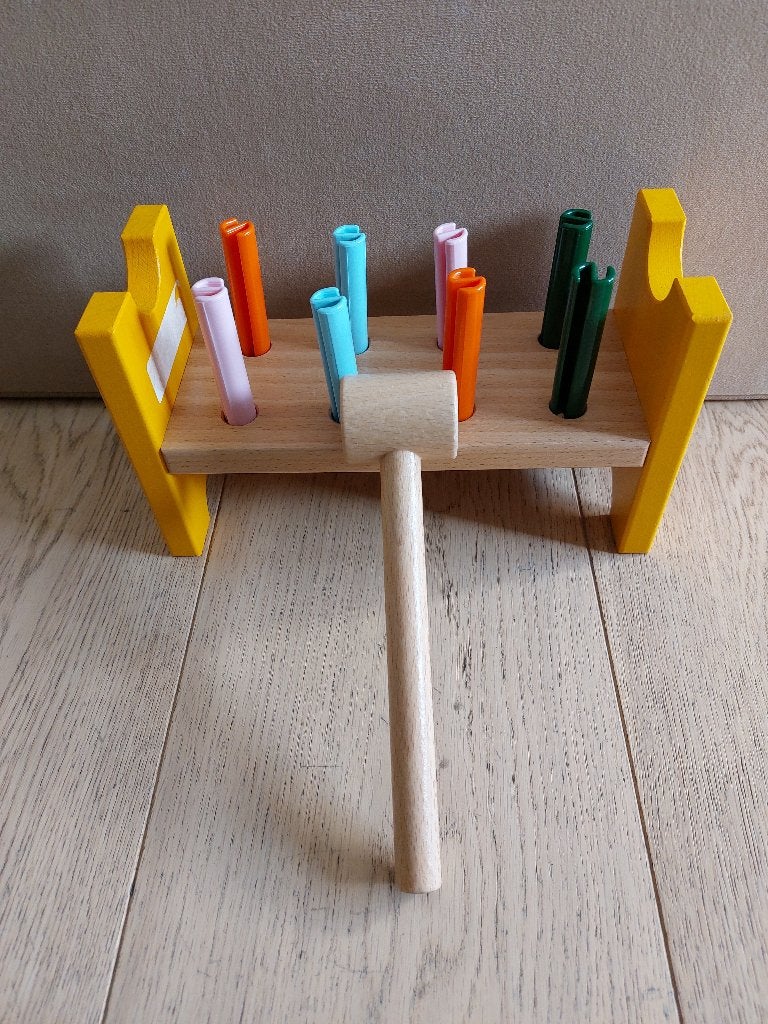 Spijkerplank en hamer, nieuw, Ophalen of Verzenden, Nieuw