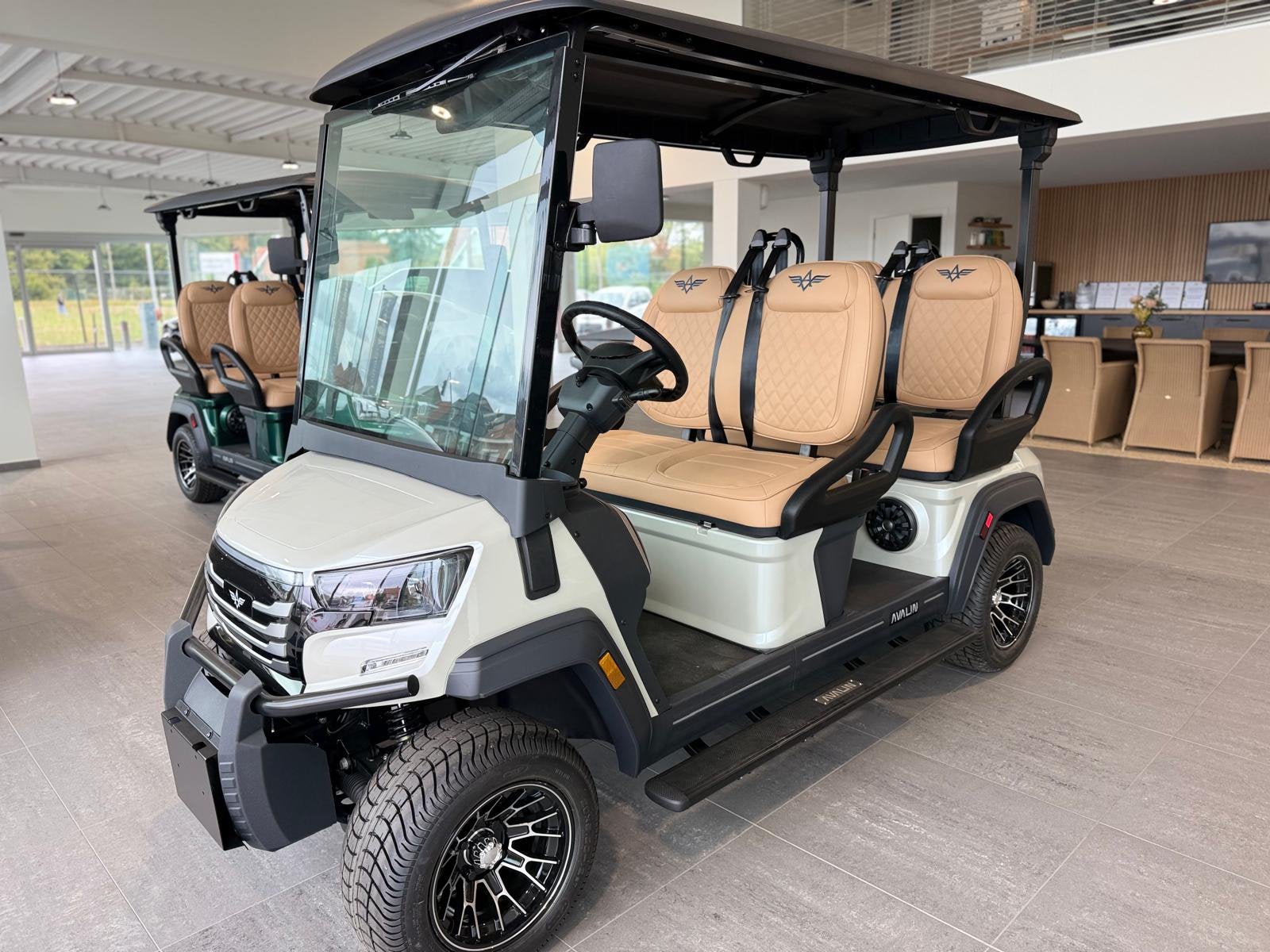 NIEUWE LUXE ELEKTRISCHE GOLFKAR – HOMOLOGATIE, Enlèvement, Voiturette de golf