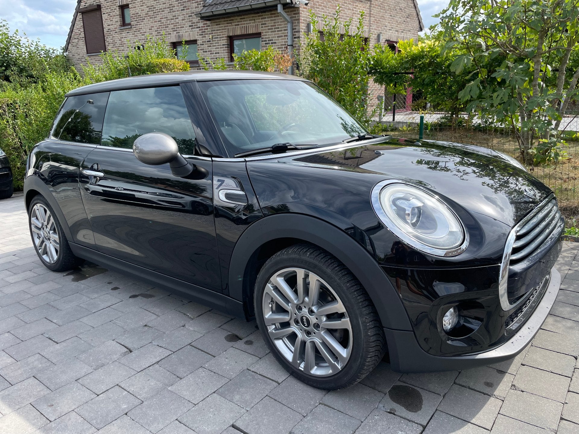 MINI 3-deurs Cooper D 1.5 D AUTOMAAT SEVEN-7 PANO-DAK 65000K, Achat, Euro 6, Entreprise, Noir